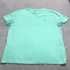 Polo Mint green v neck